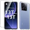 Image de Coque pour Xiaomi 13T / 13T Pro 5G - housse etui silicone gel fine + verre trempe - TRANSPARENT TPU - htdmobiles