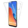 Image de Coque pour Xiaomi Redmi 12 4G - housse etui silicone gel 360 integrale + film ecran - TRANSPARENT - htdmobiles
