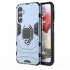 Image de Coque pour Samsung Galaxy S23 FE 5G - housse etui rigide anti choc + verre trempe - BLEU FONCE - htdmobiles