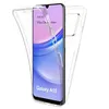 Image de Coque pour Samsung Galaxy A15 4G / 5G - housse etui silicone gel 360 integrale + film ecran - TRANSPARENT - htdmobiles