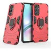 Image de Coque pour Samsung Galaxy A15 4G / 5G - housse etui rigide anti choc + film ecran - ROUGE - htdmobiles