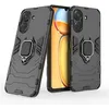 Image de Coque pour Xiaomi Redmi 13C / Poco C65 / Poco M6 5G - housse etui rigide anti choc + verre trempe - NOIR - htdmobiles