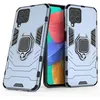 Image de Coque pour Samsung Galaxy M33 5G - housse etui rigide anti choc + verre trempe - BLEU FONCE - htdmobiles