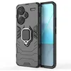 Image de Coque pour Xiaomi Redmi Note 13 Pro+ Plus 5G - housse etui rigide anti choc + film ecran - NOIR - htdmobiles