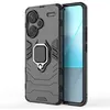 Image de Coque pour Xiaomi Redmi Note 13 Pro+ Plus 5G - housse etui rigide anti choc + verre trempe - NOIR - htdmobiles