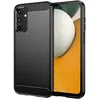 Image de Coque pour Samsung Galaxy A15 4G / 5G - housse etui silicone gel carbone + film ecran - NOIR - htdmobiles