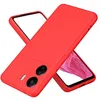 Image de Coque pour Xiaomi Redmi 13C / Poco C65 / Poco M6 5G - housse etui silicone gel fine + film ecran - ROUGE - htdmobiles