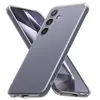 Image de Coque pour Samsung Galaxy S24 Plus 5G - housse etui silicone gel fine + film ecran - TRANSPARENT TPU - htdmobiles