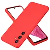 Image de Coque pour Samsung Galaxy S24 Plus 5G - housse etui silicone gel fine + verre trempe - ROUGE - htdmobiles