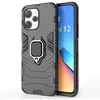 Image de Coque pour Xiaomi Redmi 12 4G et 5G / Poco M6 Pro 5G - housse etui rigide anti choc + verre trempe - NOIR - htdmobiles