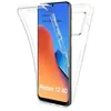 Image de Coque pour Xiaomi Redmi 12 4G et 5G / Poco M6 Pro 5G - housse etui silicone gel 360 integrale + film ecran - TRANSPARENT - htdmobiles