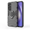 Image de Coque pour Samsung Galaxy A55 5G - housse etui rigide anti choc + film ecran - NOIR - htdmobiles