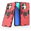 Image de Coque pour Xiaomi Redmi Note 13 4G - housse etui rigide anti choc + film ecran - ROUGE - htdmobiles
