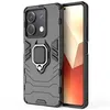 Image de Coque pour Xiaomi Redmi Note 13 5G - housse etui rigide anti choc + film ecran - NOIR - htdmobiles