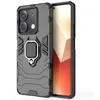 Image de Coque pour Xiaomi Redmi Note 13 5G - housse etui rigide anti choc + verre trempe - NOIR - htdmobiles
