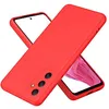 Image de Coque pour Samsung Galaxy A35 5G - housse etui silicone gel fine + verre trempe - ROUGE - htdmobiles