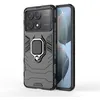 Image de Coque pour Xiaomi Redmi K70E 5G / Poco X6 Pro 5G - housse etui rigide anti choc + film ecran - NOIR - htdmobiles