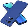 Image de Coque pour Xiaomi Redmi Note 13 4G - housse etui silicone gel fine + film ecran - BLEU FONCE - htdmobiles