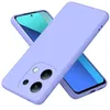 Image de Coque pour Xiaomi Redmi Note 13 4G - housse etui silicone gel fine + verre trempe - MAUVE - htdmobiles