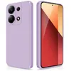 Image de Coque pour Xiaomi Redmi Note 13 Pro 4G / Poco M6 Pro 4G - housse etui silicone gel fine + film ecran - MAUVE - htdmobiles