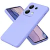 Image de Coque pour Xiaomi Redmi Note 13 Pro 5G / Poco X6 5G - housse etui silicone gel fine + verre trempe - MAUVE - htdmobiles
