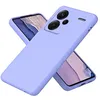 Image de Coque pour Xiaomi Redmi Note 13 Pro+ Plus 5G - housse etui silicone gel fine + film ecran - MAUVE - htdmobiles