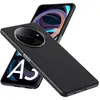 Image de Coque pour Xiaomi Redmi A3 / Poco C61 4G - housse etui silicone gel fine + film ecran - NOIR - htdmobiles