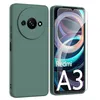 Image de Coque pour Xiaomi Redmi A3 / Poco C61 4G - housse etui silicone gel fine + film ecran - VERT - htdmobiles