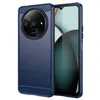 Image de Coque pour Xiaomi Redmi A3 / Poco C61 4G - housse etui silicone gel carbone + film ecran - BLEU FONCE - htdmobiles