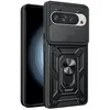 Image de Coque pour Google Pixel 9 et 9 Pro 5G 5G - housse etui rigide anti choc + verre trempe - NOIR