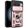 Image de Coque pour Google Pixel 10 / 10 Pro 5G - housse etui rigide anti choc + verre trempe - ROSE - htdmobiles