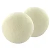 Image de Lot de 2 balles de Séchage Laine 7cm Blanc