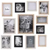 Image de The Home Deco Factory - Cadres photos en bois Bonheur (Lot de 12)
