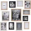 Image de Cadres photos en bois Bonheur (Lot de 12)