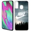 Image de Coque pour Samsung Galaxy A40 - Nike Logo Wood