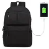 Image de (#78) Laptop Shoulders Bag Backpack with External USB Charging Port,For 15.6 inch and Below Macbook(Black)