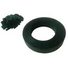 Image de Kit de lamelle occultante PVC avec clip de fixation de 50 m pour grillage rigides - Vert