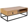 Image de Table Basse Abbott En Bois Et Métal - 1 Tiroir
