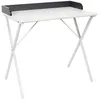 Image de Bureau Simple en MÃ©laminÃ© et Acier - Bleu
