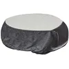 Image de Hesperide Housse De Protection Pour Table Ronde Hambo - 200 X 200 X 80 Cm - Gris