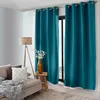 Image de Rideau Thermique Saffa - 135 X 240 Cm - Bleu Canard
