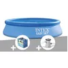 Image de Kit piscine autoportÃ©e Intex Easy Set 2,44 x 0,61 m + BÃ¢che Ã  bulles + Ãpurateur Ã  cartouche