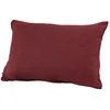 Image de L'Effet Papillon - Taie D'Oreiller Gaze De Coton 50x70 Gaia Coloris Rouge Lie De Vin