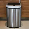 Image de Poubelle De Cuisine Automatique Majestic Silver Argent Acier Inoxydable 58 L