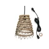 Image de Lumisky Suspension Extérieur Zakari Outdoor Cable Beige Fibre Naturelle D28cm