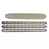 Image de Nemura Guide de 45cm + 3 Chaînes de tronçonneuse - 72 Entraineurs - Pas 325 - Jauge 0.58 (1.5mm)