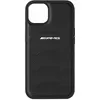 Image de Mercedes-Benz Coque en cuir pour votre iPhone 13 Mini - noir
