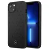 Image de Mercedes-Benz Coque en cuir pour iPhone 13 Mini - couleur noir
