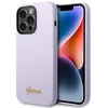 Image de Guess Coque arrière en polycarbonate & silicone pour iPhone 14 Pro Max - Violet