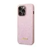 Image de Guess coque pour iPhone 14 Pro Max - Glitter Script - rose